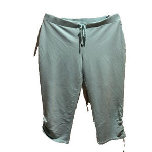 Vintage J. Lo Aquamarine cotton Trackpants Large